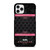 COACH NEW YORK PINK BLACK iPhone 11 Pro Case Cover