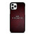 COACH NEW YORK LOGO LEATHER iPhone 11 Pro Case Cover