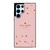KATE SPADE NEW YORK LOGO PINK GOLDEN POLKADOTS Samsung Galaxy S22 Ultra Case Cover