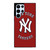 NEW YORK YANKEES BASEBALL LOGO RED Samsung Galaxy S22 Ultra Case Cover