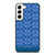 COACH NEW YORK LOGO PATTERN BLUE EMBLEM Samsung Galaxy S22 Case Cover