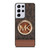 MICHAEL KORS LOGO MK WALLET BROWN Samsung Galaxy S21 Ultra Case Cover