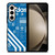 ADIDAS SHOES LOGO BLUE Samsung Galaxy Z Fold 5 Case Cover