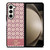 COACH NEW YORK LOGO PINK EMBLEM PATTERN Samsung Galaxy Z Fold 5 Case Cover