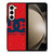 DC SHOE USA LOGO RED Samsung Galaxy Z Fold 5 Case Cover