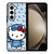 LA DODGERS HELLO KITTY Samsung Galaxy Z Fold 5 Case Cover LA DODGERS HELLO KITTY Samsung Galaxy Z Fold 5 Case Cover