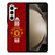 MANCHESTER UNITED FC FOOTBALL LOGO ADIDAS Samsung Galaxy Z Fold 5 Case Cover