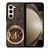 MICHAEL KORS LOGO MK BROWN WALLET Samsung Galaxy Z Fold 5 Case Cover