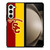 USC TROJANS BASKETBALL UNIVERSITY LOGO Samsung Galaxy Z Fold 5 Case Cover