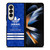ADIDAS LOGO ORIGINALS BLUE Samsung Galaxy Z Fold 4 Case Cover