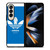 ADIDAS LOGO SHOES BLUE ORIGINALS Samsung Galaxy Z Fold 4 Case Cover