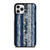BLUE STRETCHED CHIFFON FABRIC iPhone 11 Pro Case Cover