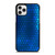 BLUE GRADIENT HALFTONE PATTERN iPhone 11 Pro Case Cover