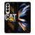 CATERPILLAR TRACTOR LOGO YELLOW METAL TRIPE Samsung Galaxy Z Fold 4 Case Cover