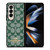 COACH NEW YORK LOGO GREEN ICONS Samsung Galaxy Z Fold 4 Case Cover