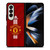 MANCHESTER UNITED FC FOOTBALL LOGO ADIDAS Samsung Galaxy Z Fold 4 Case Cover
