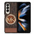 MICHAEL KORS LOGO MK WALLET BROWN Samsung Galaxy Z Fold 4 Case Cover