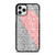 BINARY CODE HALF HEART PATTERN iPhone 11 Pro Case Cover