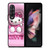 CUTE PINK HELLO KITTY Samsung Galaxy Z Fold 3 Case Cover