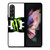 DC SHOES LOGO GREEN Samsung Galaxy Z Fold 3 Case Cover