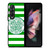 GLASGOW CELTIC FC LOGO SCOTLAND FOOTBALL CLUB Samsung Galaxy Z Fold 3 Case Cover