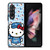 HELLO KITTY LA DODGERS LOS ANGELES BASEBALL Samsung Galaxy Z Fold 3 Case Cover
