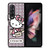 HELLO KITTY X COACH NEW YORK LOGO Samsung Galaxy Z Fold 3 Case Cover