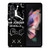 KAWS X AIR JORDAN LOGO Samsung Galaxy Z Fold 3 Case Cover