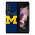 MICHIGAN WOLVERINES LOGO NIKE UNIVERSITY FOOTBALL Samsung Galaxy Z Fold 3 Case Cover