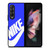 NIKE LOGO BLUE Samsung Galaxy Z Fold 3 Case Cover