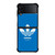 ADIDAS LOGO SHOES BLUE ORIGINALS Samsung Galaxy Z Flip 4 Case Cover