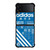 ADIDAS SHOES LOGO BLUE Samsung Galaxy Z Flip 4 Case Cover