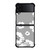 KATE SPADE NEW YORK LOGO FLORAL GRAY Samsung Galaxy Z Flip 4 Case Cover