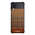 COACH NEW YORK ICON BROWN LOGO Samsung Galaxy Z Flip 3 Case Cover