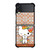 COACH NEW YORK LOGO HELLO KITTY Samsung Galaxy Z Flip 3 Case Cover