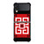 GIVENCHY PARIS RED LOGO Samsung Galaxy Z Flip 3 Case Cover