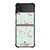 KATE SPADE NEW YORK LOGO FLAMINGOS Samsung Galaxy Z Flip 3 Case Cover