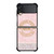 MICHAEL KORS MK LOGO PINK Samsung Galaxy Z Flip 3 Case Cover