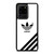 ADIDAS LOGO WHITE CLASSIC STRIPES Samsung Galaxy S20 Ultra Case Cover