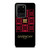 GIVENCHY PARIS LOGO RED GOLD Samsung Galaxy S20 Ultra Case Cover
