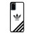 ADIDAS LOGO WHITE CLASSIC STRIPES Samsung Galaxy S20 Plus Case Cover