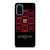 GIVENCHY PARIS LOGO RED GOLD Samsung Galaxy S20 Plus Case Cover