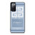 GIVENCY PARIS LOGO G-TOTE Samsung Galaxy S20 FE Case Cover
