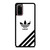ADIDAS LOGO WHITE CLASSIC STRIPES Samsung Galaxy S20 Case Cover