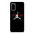 AIR JORDAN NIKE RED BLACK Samsung Galaxy S20 Case Cover