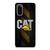 CATERPILLAR TRACTOR LOGO YELLOW METAL TRIPE Samsung Galaxy S20 Case Cover