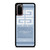 GIVENCY PARIS LOGO G-TOTE Samsung Galaxy S20 Case Cover