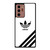 ADIDAS LOGO WHITE CLASSIC STRIPES Samsung Galaxy Note 20 Ultra Case Cover