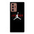 AIR JORDAN NIKE RED BLACK Samsung Galaxy Note 20 Ultra Case Cover