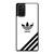 ADIDAS LOGO WHITE CLASSIC STRIPES Samsung Galaxy Note 20 Case Cover